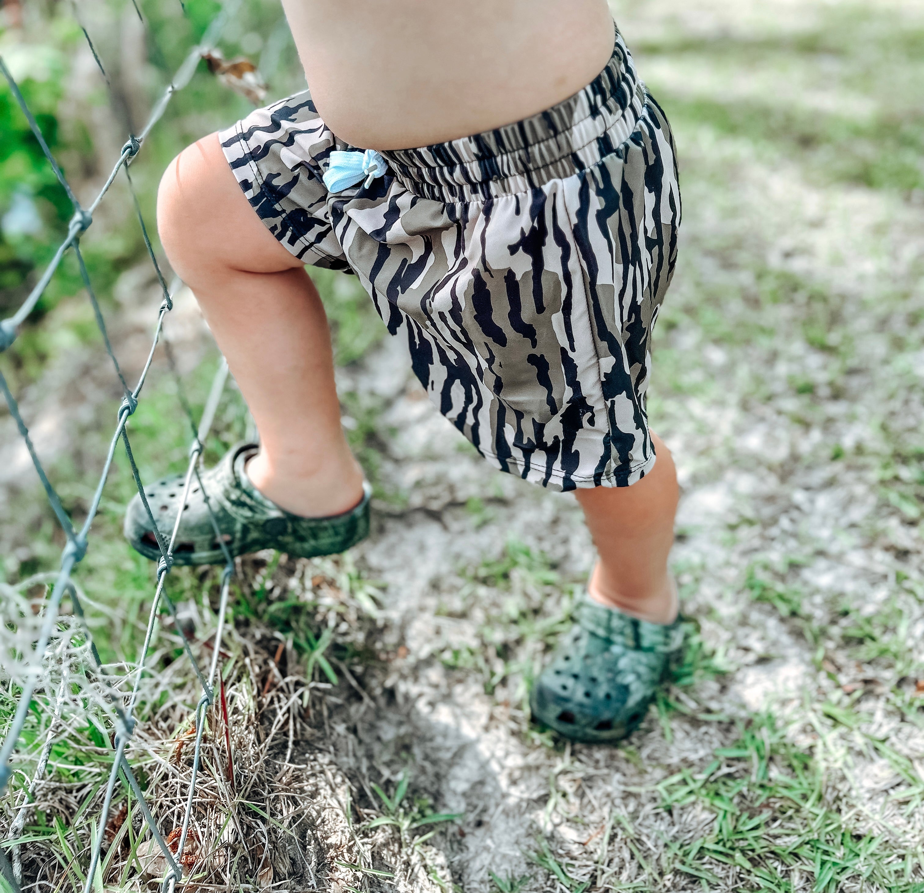B-Land Camo Swim Trunks