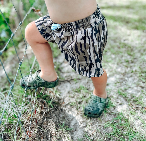 B-Land Camo Swim Trunks