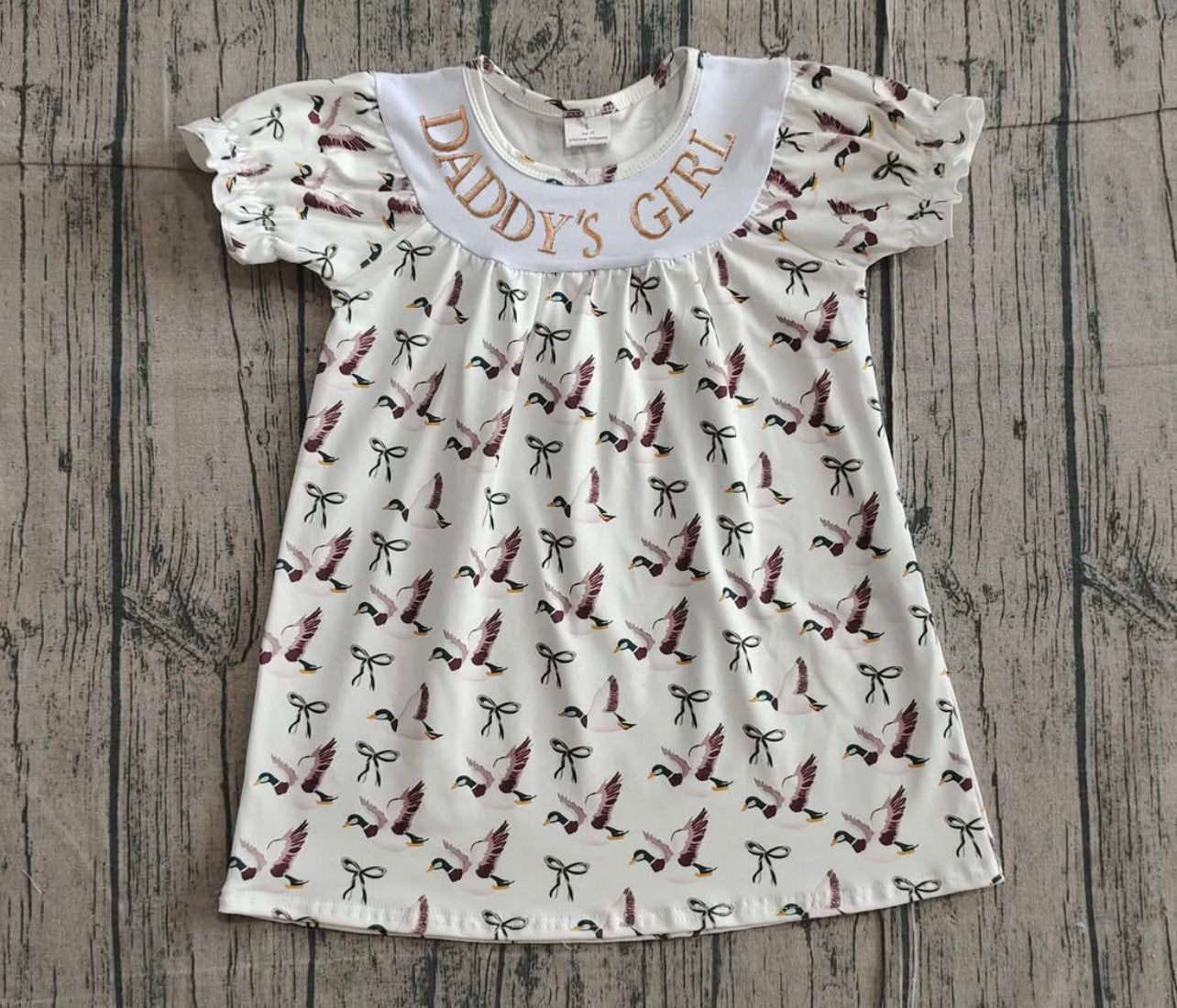 Daddy’s Girl Duck Dress